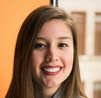 CFO Victoria Lawson, directora financiera de una empresa de trading financiero, retrato